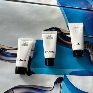 CHANEL LE LIFT cream 5 ml x2 + le lift serum 5 ml new